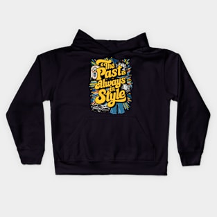 The Past Is Always In Style Kids Hoodie